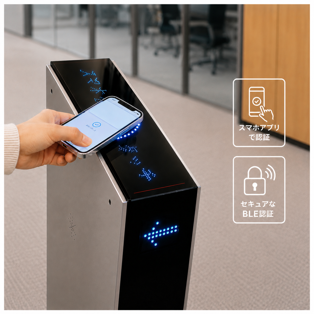 施設・入退場管理のIoT事例
