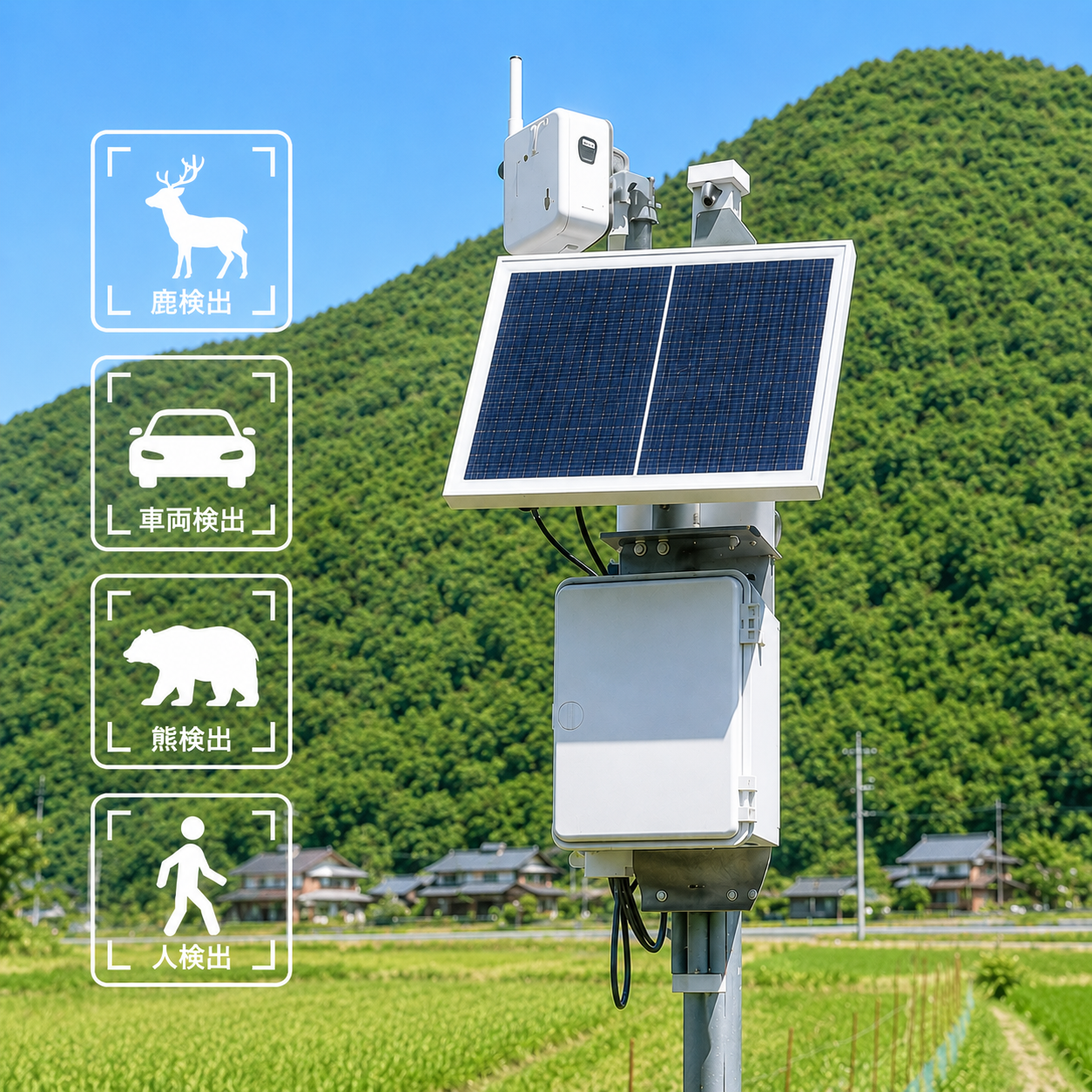 農林業・鳥獣対策のIoT事例